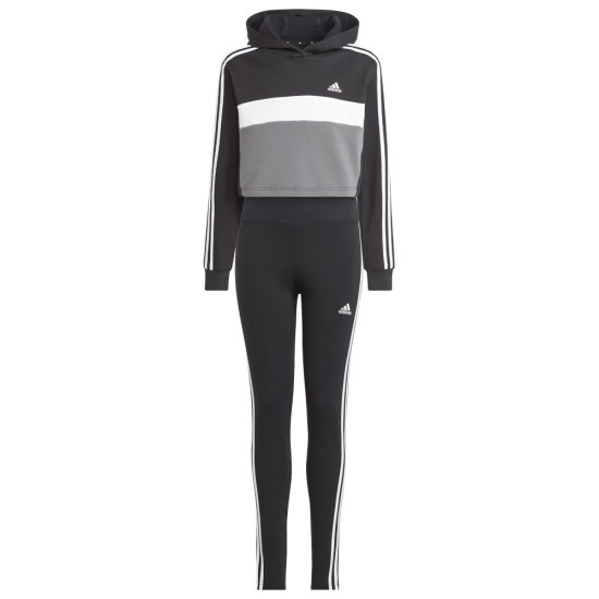 Adidas Παιδικό σετ 3-Stripes Tiberio Fleece Tracksuit